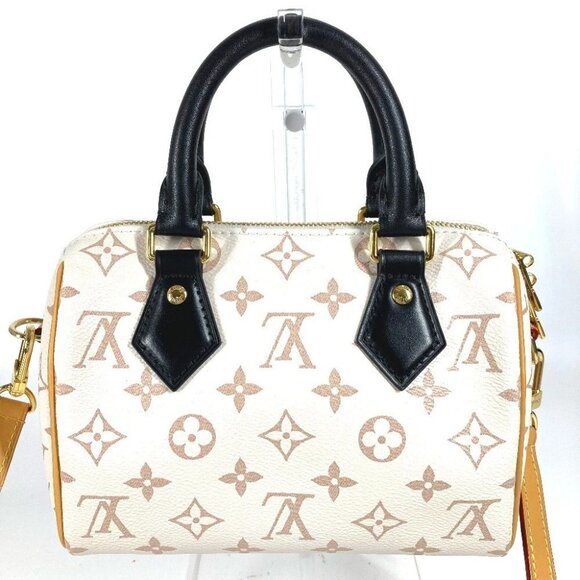 LOUIS VUITTON M46906 MonogramDune Speedy-Bandouliere 20 2-Way Bag Hand Bag - Picture 2 of 16